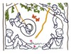 Kids at Play (Square Hoop)