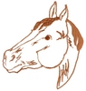 Horse Head outline