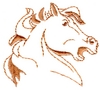 Stallion Head facing right