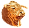 Horned Bull Head - smaller