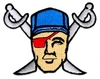 Pirate with Crossed Swords