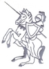 Knight on Horse