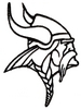 Viking profile outline
