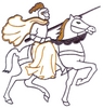 Knight on Horse