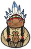 Native Chief Sitting