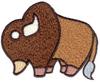 Stylized Buffalo