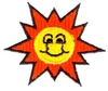 Happy Sun Character