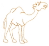 Camel outline