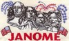 Mount Rushmore with Janome