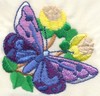 Butterfly Floral 5 (Micro-embroidery)