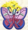 Butterfly Floral 6 (Micro-embroidery)