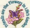 Friends Are the Flowers (Micro-embroidery)