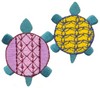 Turtles (Micro-embroidery)