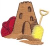 Sand Castle (Micro-embroidery)