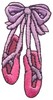 Ballet Slippers (Micro-embroidery)