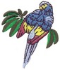 Parrot (Micro-embroidery)