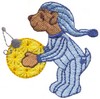 Bear and Ornament (Micro-embroidery)