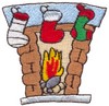 Fireplace (Micro-embroidery)