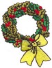Wreath (Micro-embroidery)