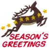 Season's Greetings (Micro-embroidery)