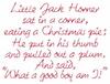 Little Jack Horner Text