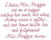 Little Miss Muffet Text