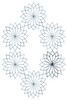 Large Flower Oval (MacroHoop)