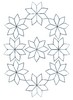 Floral Oval (MacroHoop)