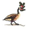 Mini Goose with Berry Branch