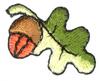 Mini Acorn with Leaf