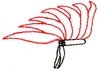 Indian Headress Outline