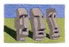 Three Easter Island Heads