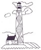 Diamond Lighthouse (single colour)