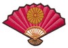 Japanese Fan ( Emperor Flag )
