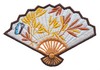 Japanese Fan ( Bamboo & Butterfly )