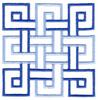 Celtic Square Knot Quilt Square