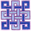 Celtic Square Knot Quilt Square
