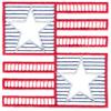 Stars & Stripes Quilt Square