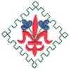 Floral Fleur - de - lis