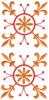 Fleur De Lis Quilt Square Double