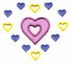Hearts a Plenty Cutwork