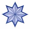 Eight Point Star Applique