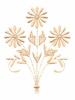 Three Flower Bouquet (Whitework)