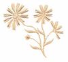 Three Flowers (Whitework)