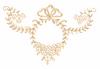 Floral Wreath Whitework