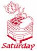 Weekly Chores Redwork (Saturday)