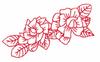 Gardenia's (Redwork)