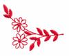Spring Daisy (Redwork)