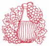 Country Canisters #4 (Redwork)