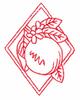 Orange Diamond (Redwork)